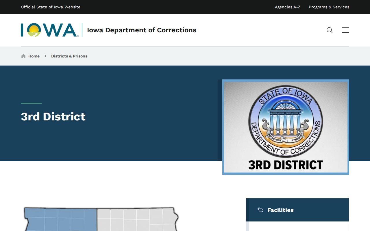 O'Brien County probation and parole records through Iowa Third Judicial District